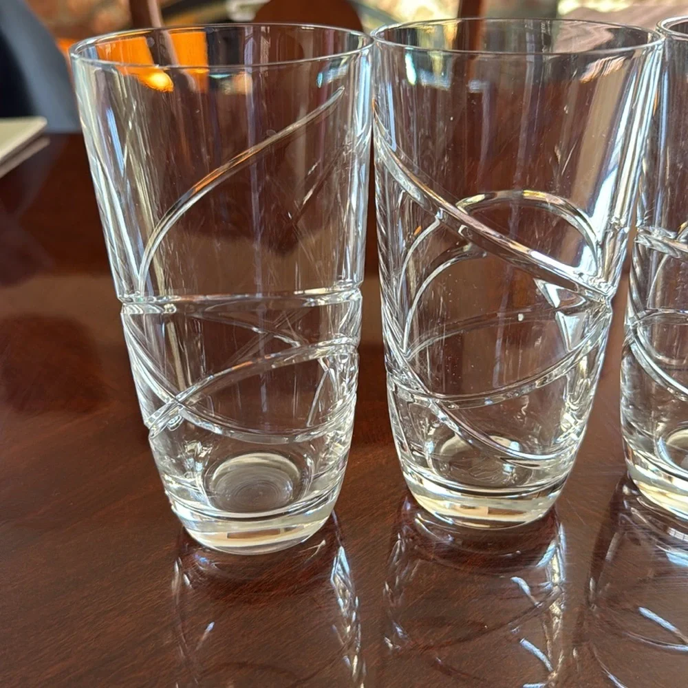 Discontinued Lenox Adorn Signature Highball Glass Set of 4